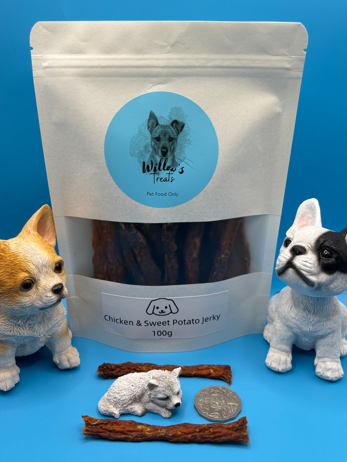 Chicken & Sweet Potato Jerky | Australian-Made Dog Treats