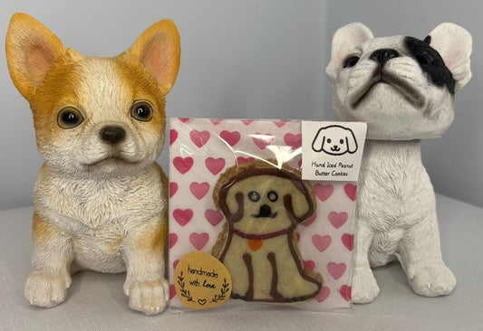 🐶💛 Peanut Butter Puppy Dog Cookies ✨